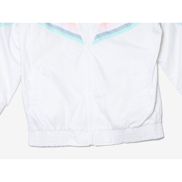 Vintage 80s Niccolini Womens Size Small Retro Windbreaker Jacket Pastel - Picture 3 of 10